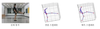 Radar-Camera 기반 스켈레톤 추정 결과